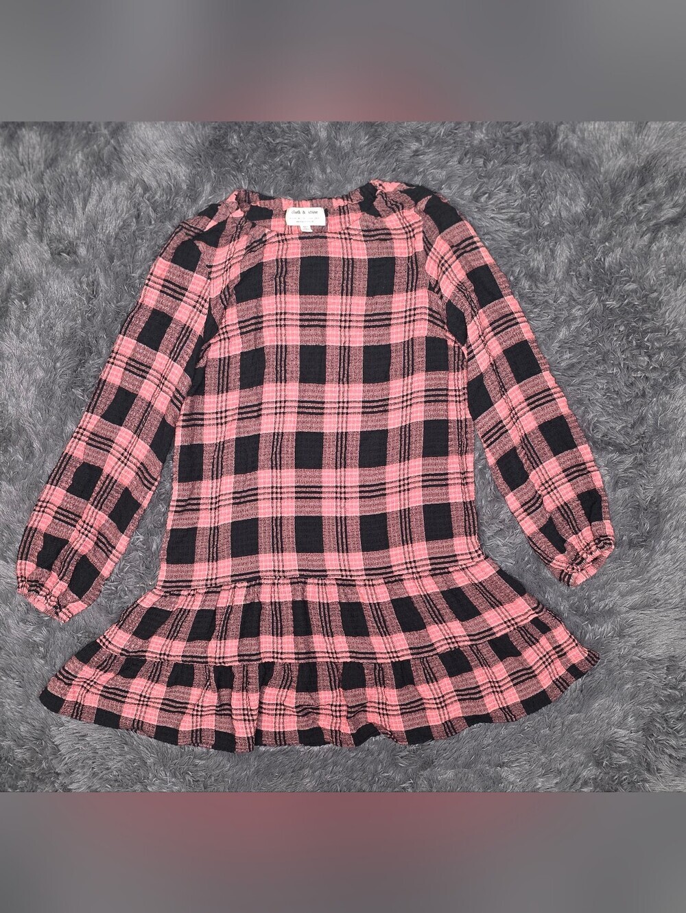Anthropologie - Cloth & Stone- Dia Plaid Dress. Size M